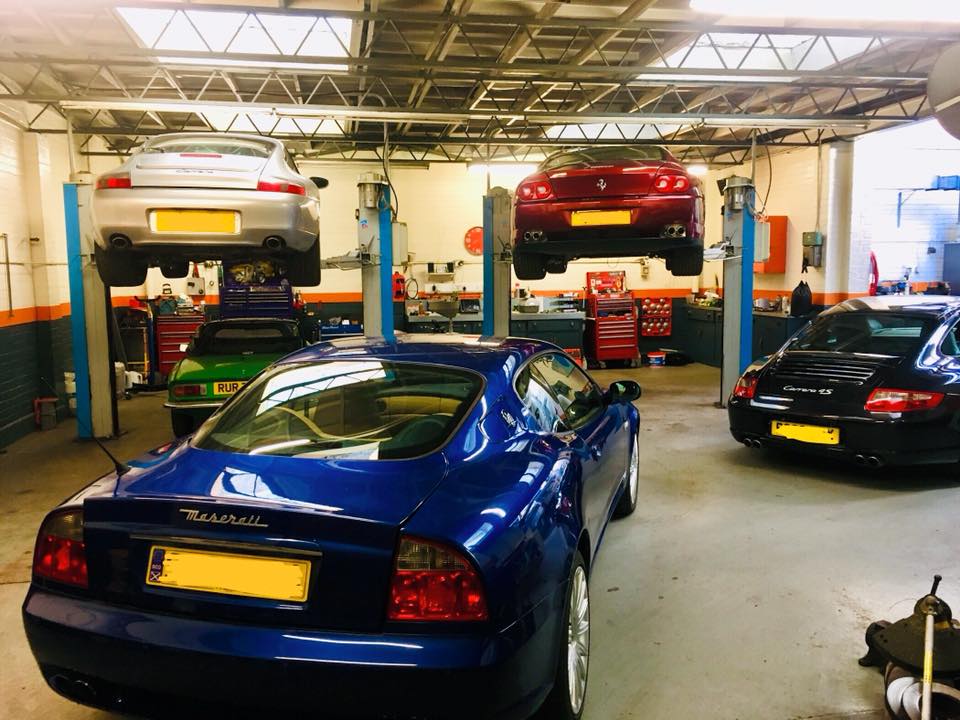 Porsche, Ferrari and Maserati Servicing. East Coast Sports Cars